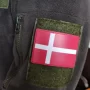 Нашивка прапор Данії